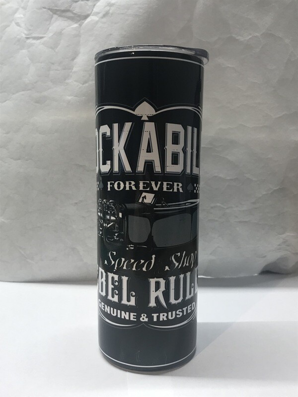 Rockabilly Speed Shop Tumbler