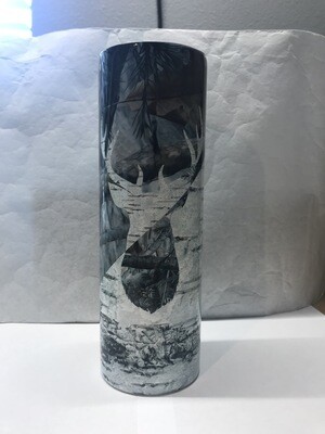 Camo Deer Stag Rustic Hunting Hunter Tumbler