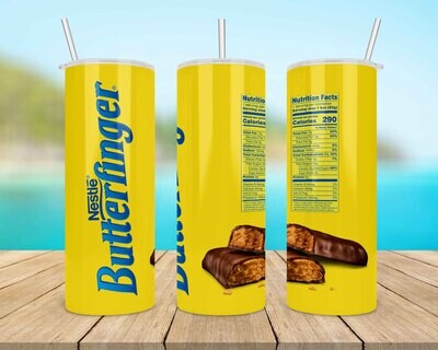 Butterfinger Candy Tumbler