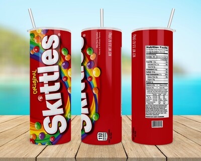 Skittles Candy Tumbler