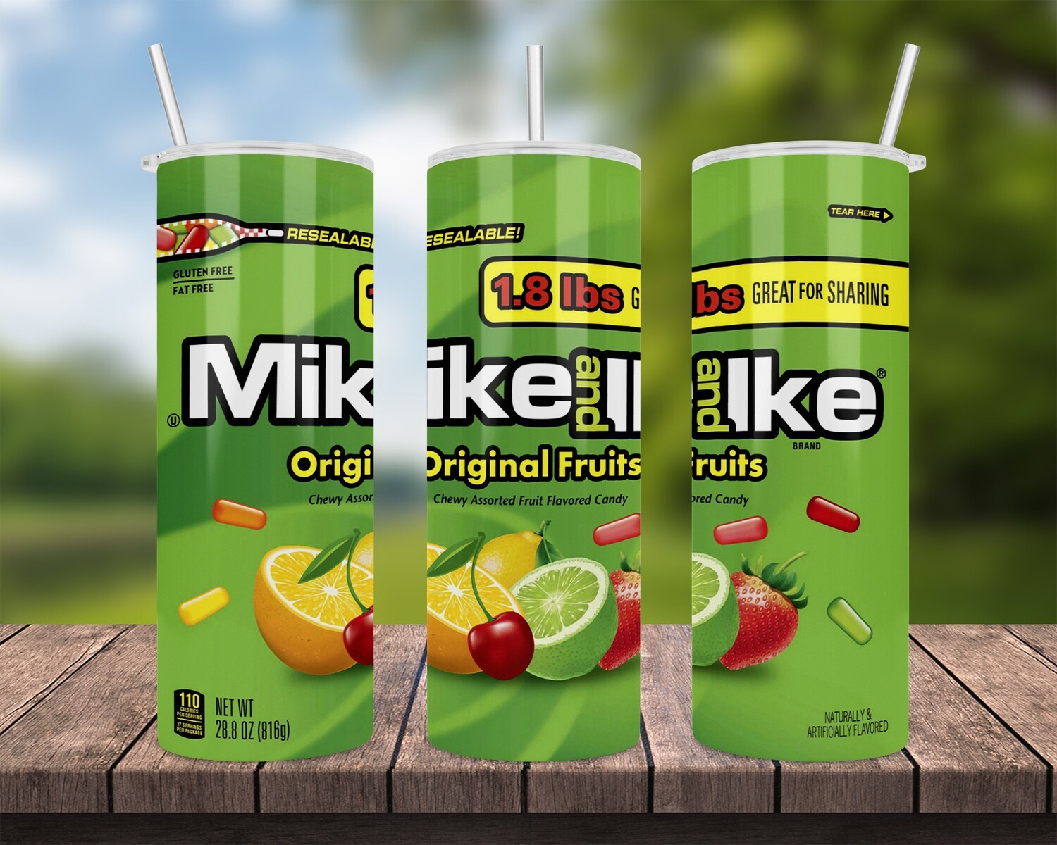 Mike And Ike Candy Tumbler