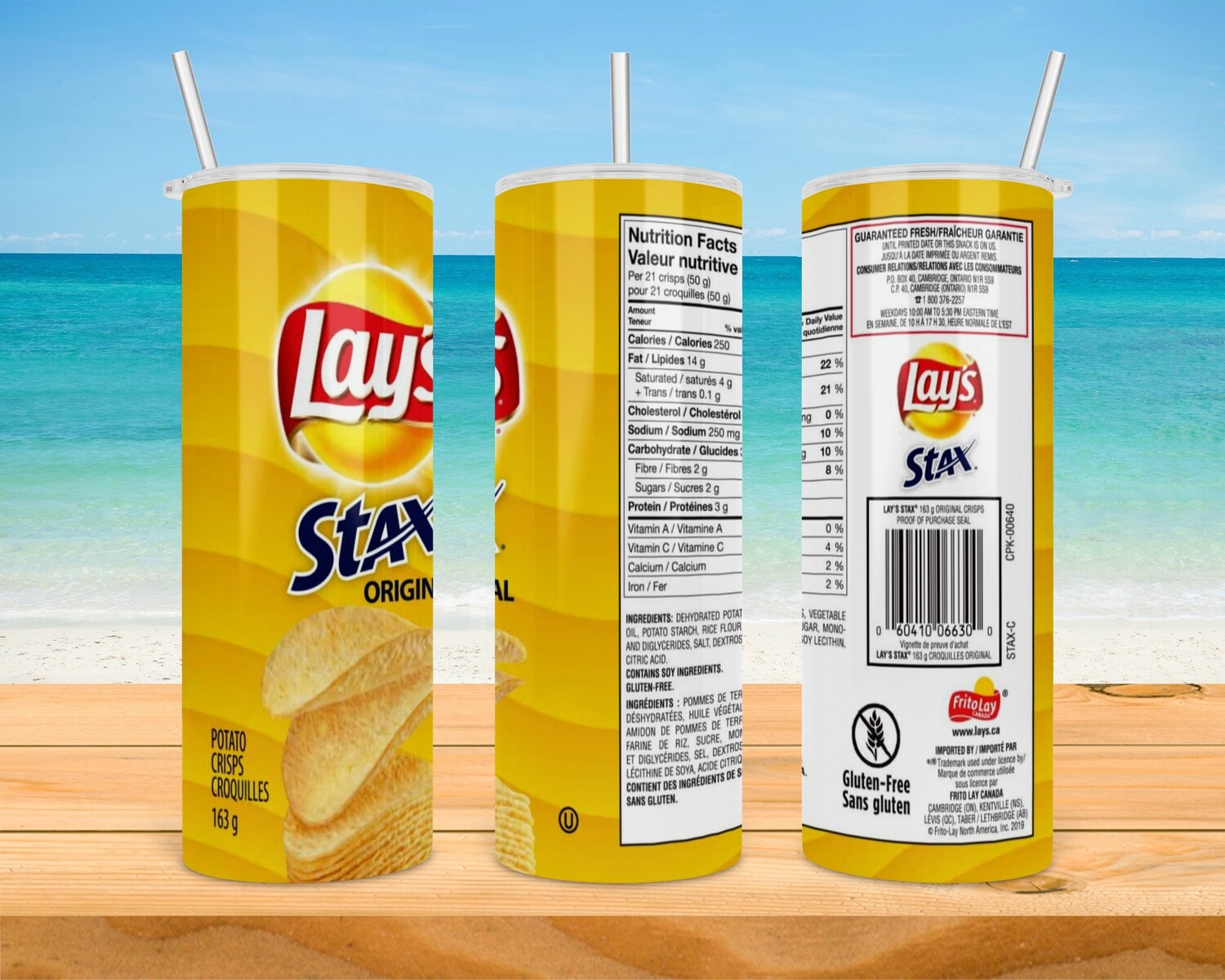 Lay&#39;s Stax Chips Tumbler