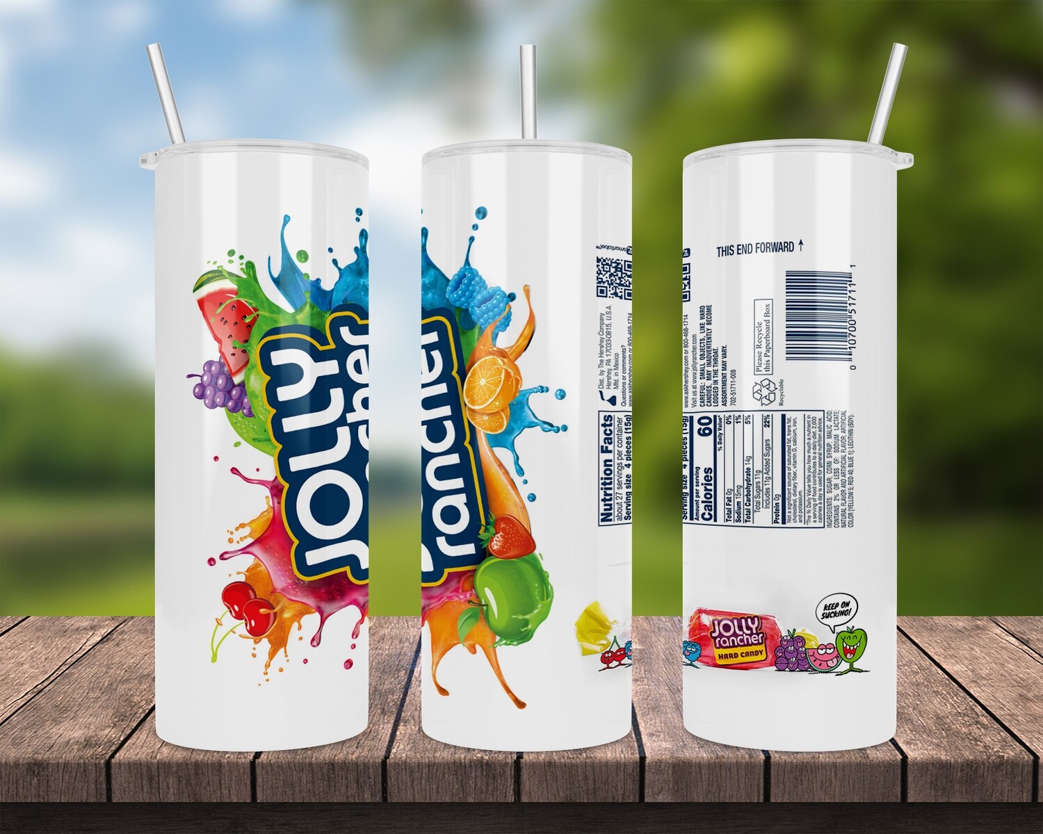 Jolly Rancher Candy Tumbler