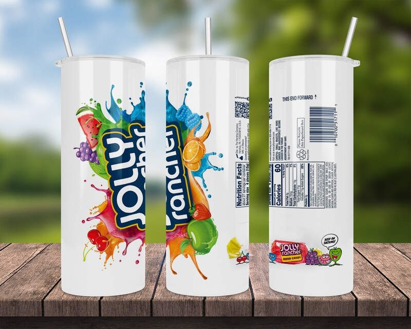 Jolly Rancher Candy Tumbler