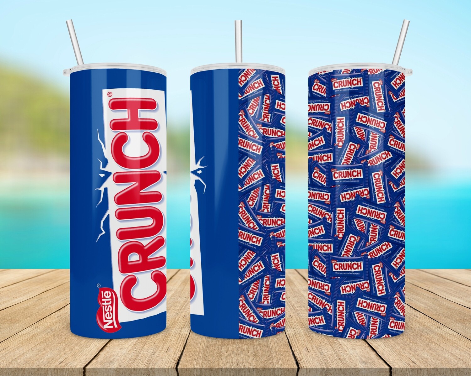 Nestle Crunch Candy Bar Tumbler