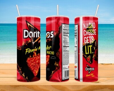 Doritos Flamin Hot Nacho Chips Tumbler