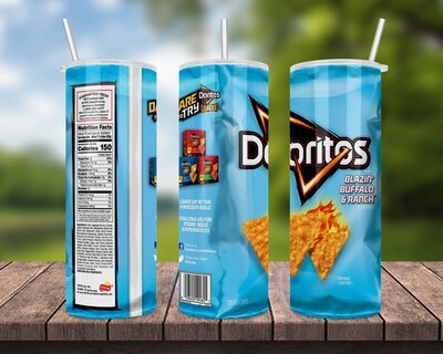 Doritos Blazin Buffalo &amp; Ranch chips Tumbler
