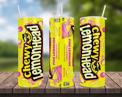 Chewy Lemon Head Candy Tumbler