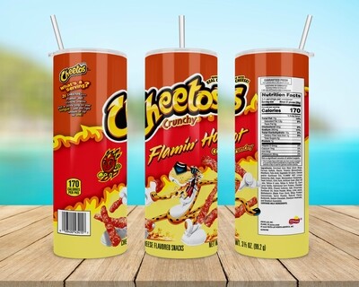 Cheetos Flamin Hot Chips Tumbler