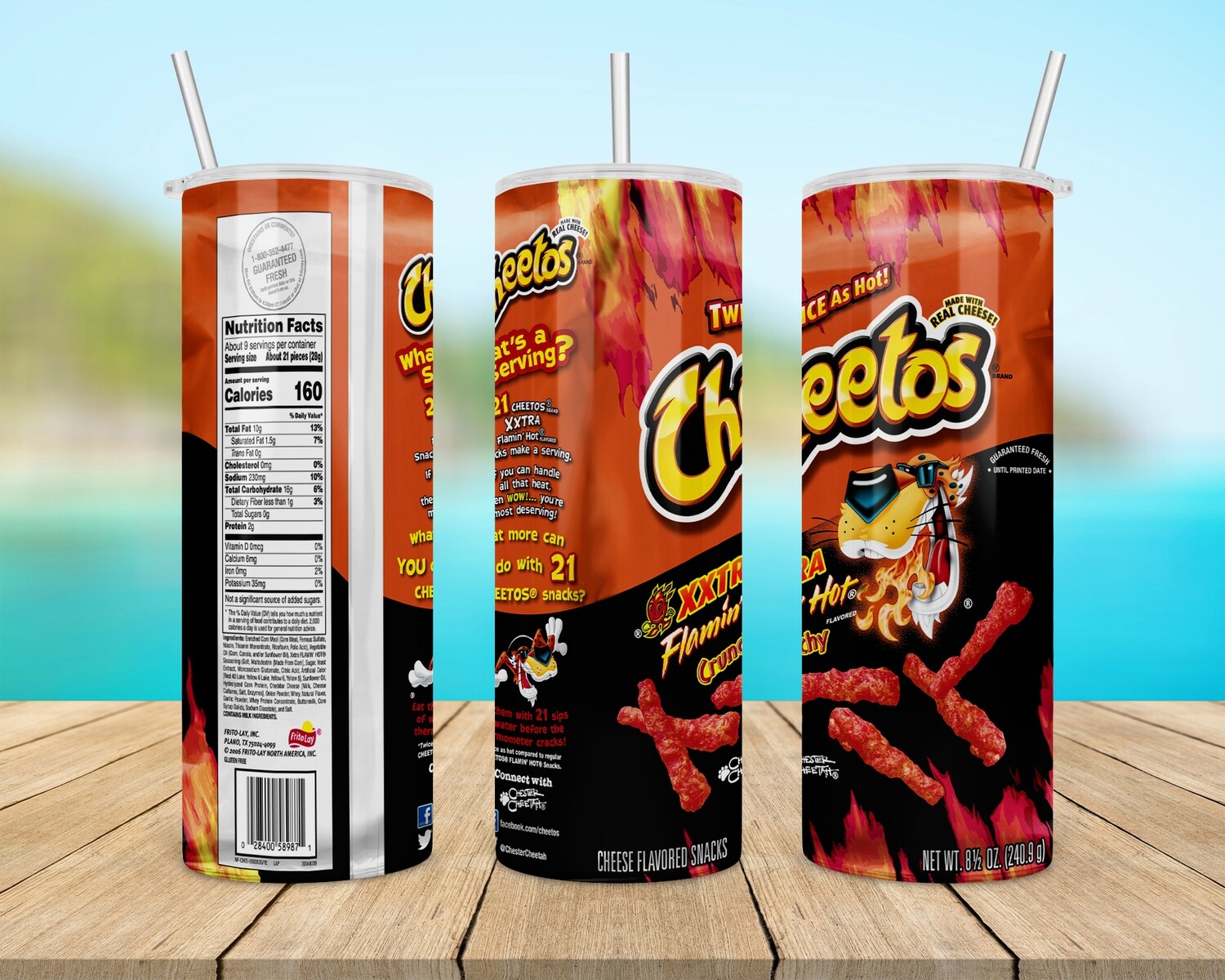 Cheetos XXtra Flamin Hot Chips Tumbler