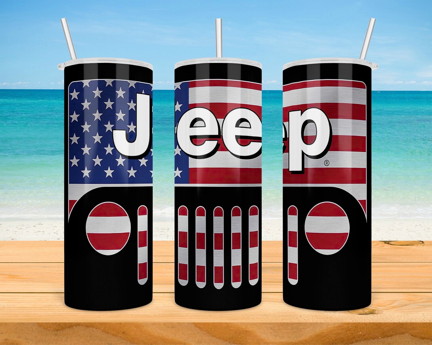 Jeep Automotive Tumbler