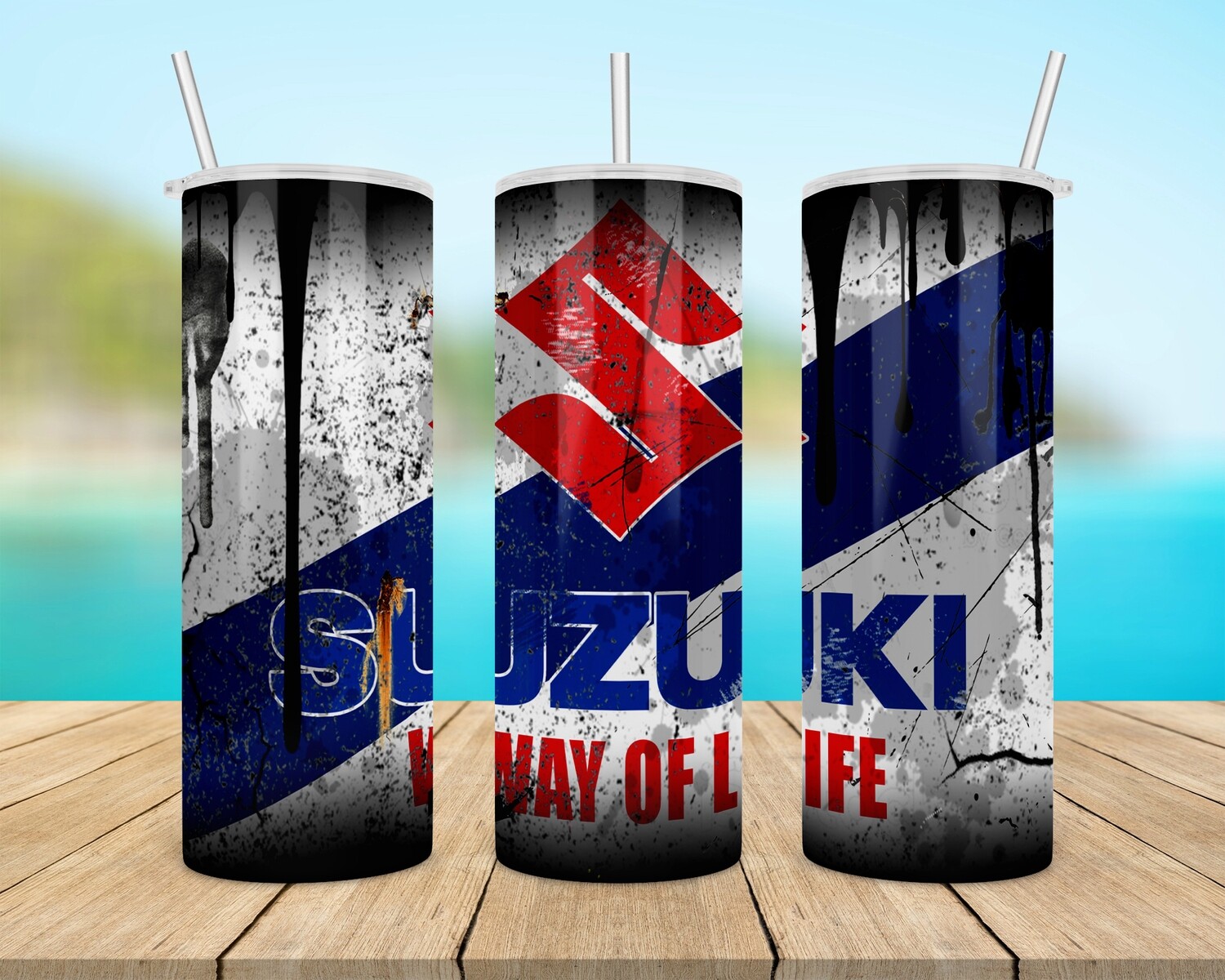 Suzuki Motorcycle Tumbler