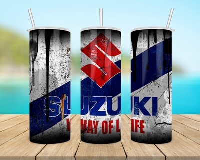 Suzuki Motorcycle Tumbler