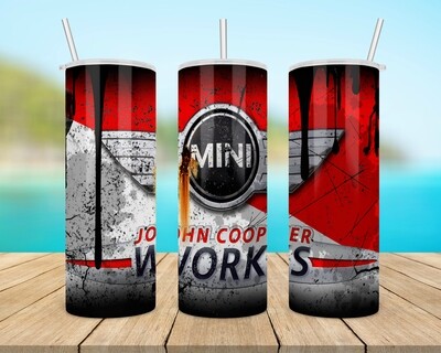 Mini Cooper Automotive Tumbler
