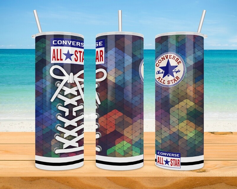 Converse All Star Pixels Tumbler