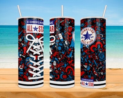 Converse All Star Doodles Tumbler