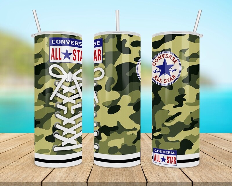 Converse All Star Camo Tumbler