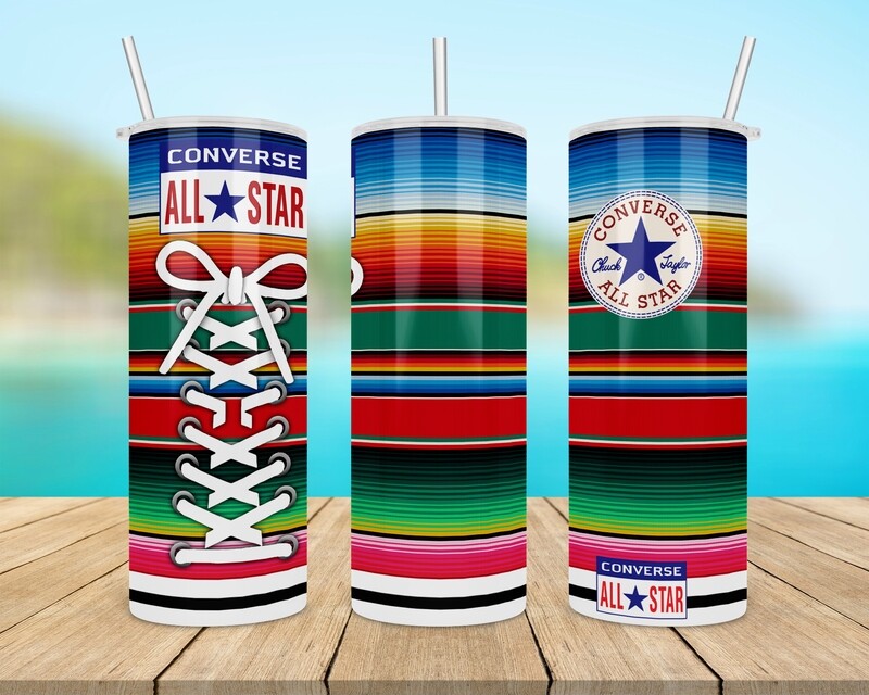 Converse All Star Mexican Blanket Tumbler