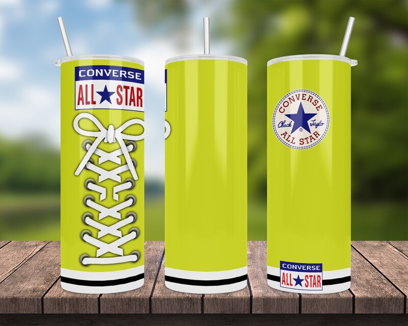 Converse All Star Yellow Tumbler