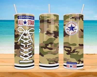 Converse All Star Camo Tumbler