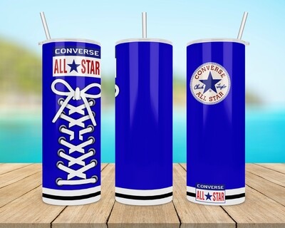 Converse All Star Blue Tumbler