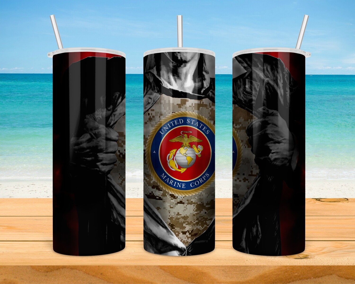 Marines Superman Tumbler