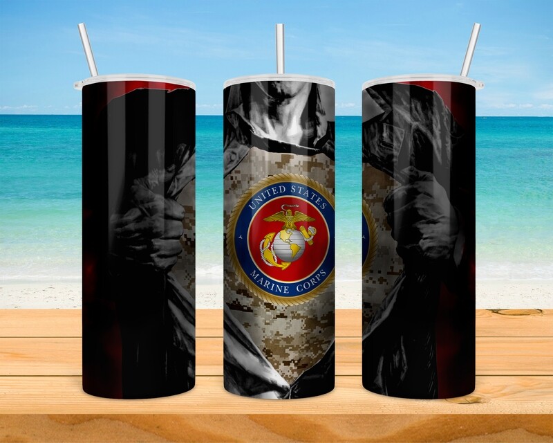 Marines Superman Tumbler