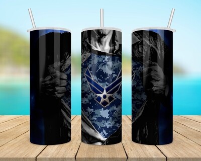 Air Force Superman Tumbler