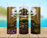 Star Wars Grogu Baby Yoda Tumbler