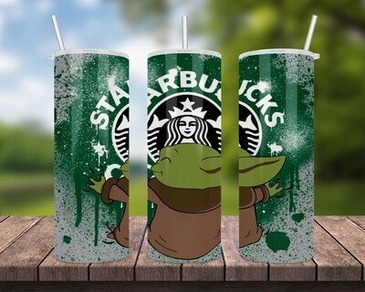 Star Wars Grogu Baby Yoda Starbucks Tumbler