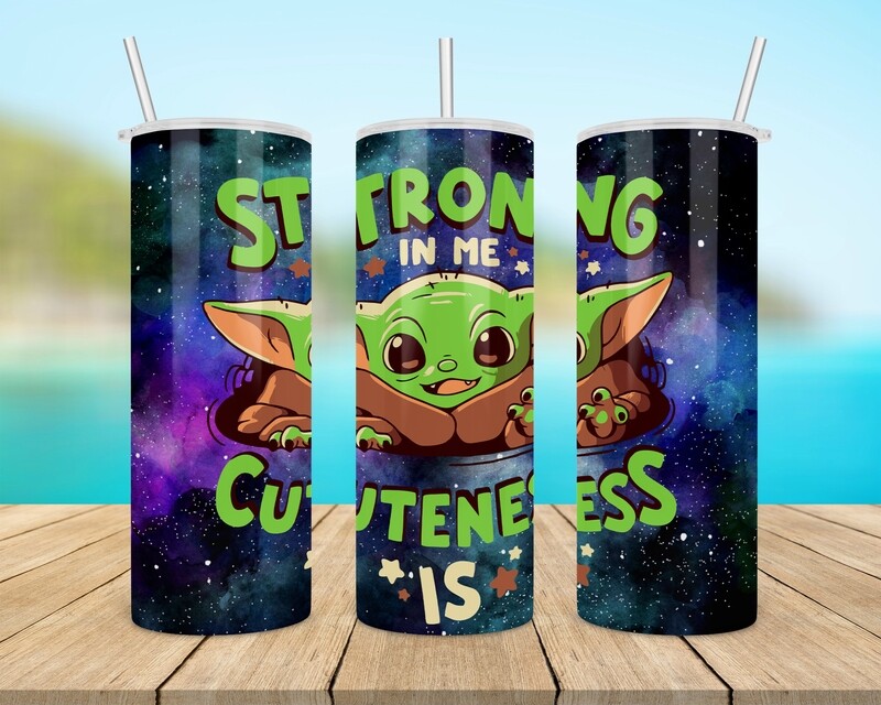 Star Wars Grogu Baby Yoda Tumbler