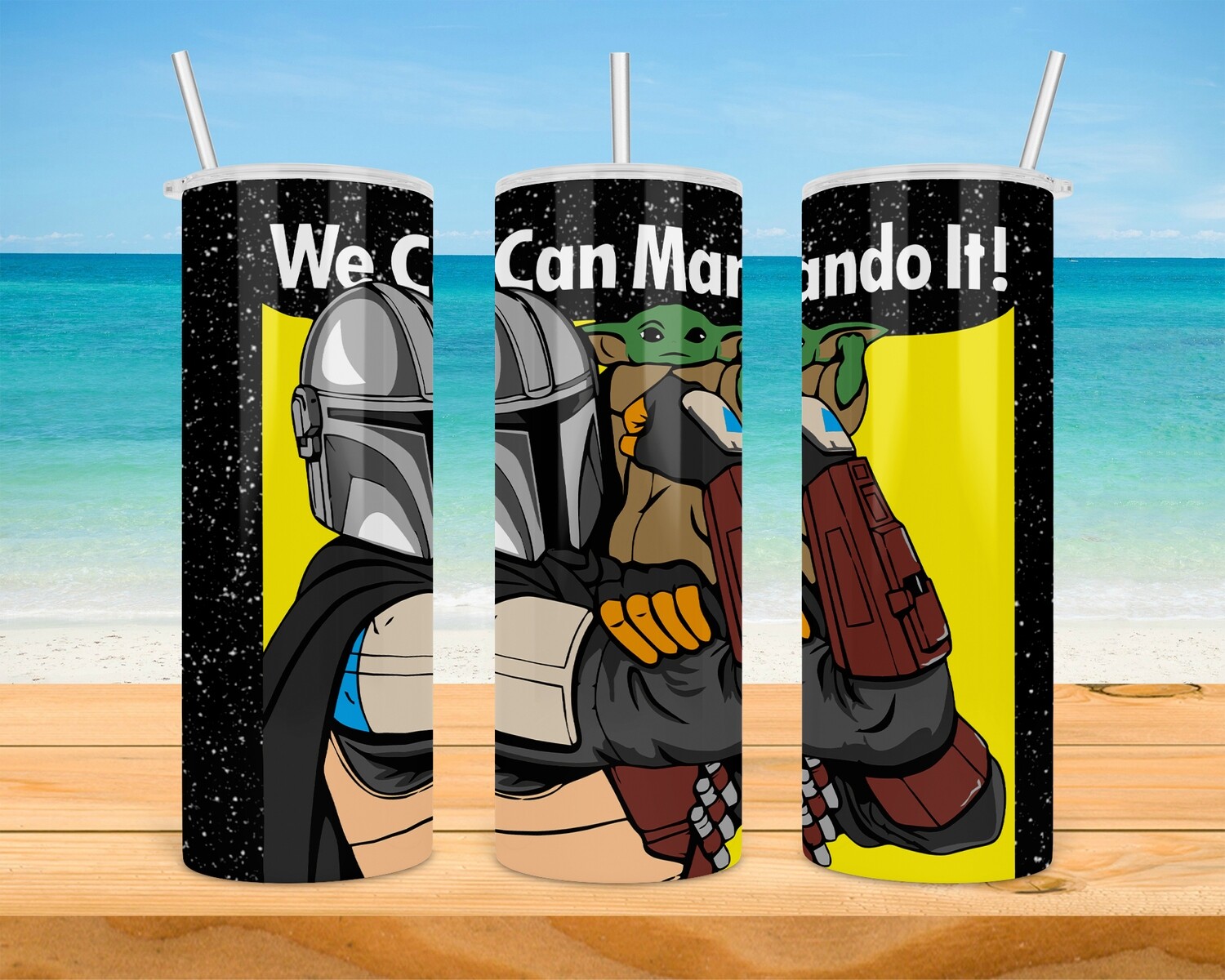 Star Wars We Can Mando It! Tumbler