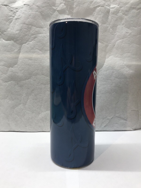 Atlanta Braves Baseball Tumbler