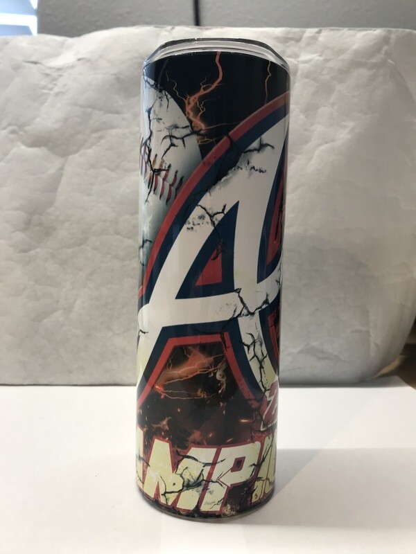 Atlanta Braves 2021 Champion Baseball Tumbler