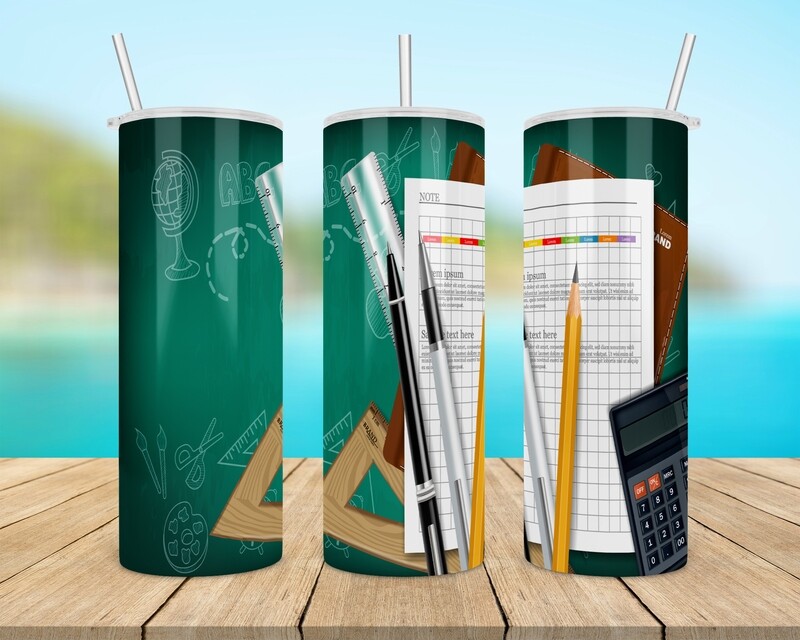 Teacher Tumbler With Your Text