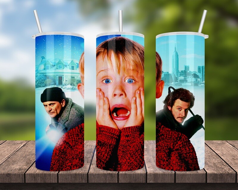 Home Alone Christmas Tumbler