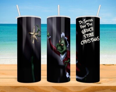 Dr. Seuss How The Grinch Stole Christmas Tumbler