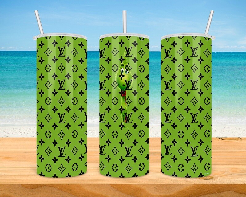 The Grinch Louis Vuitton Tumbler
