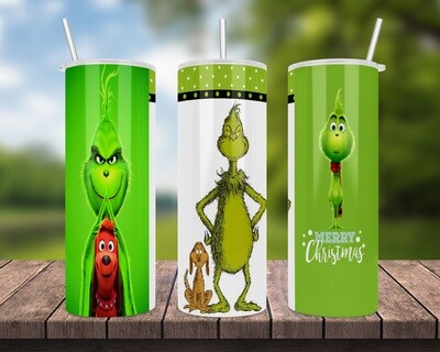 The Grinch Merry Christmas Tumbler