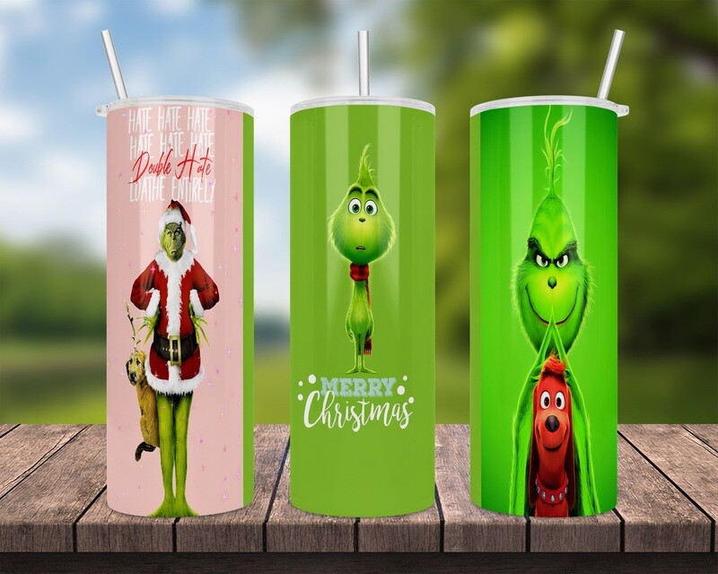 The Grinch Merry Christmas Tumbler