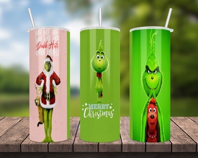 The Grinch Merry Christmas Tumbler