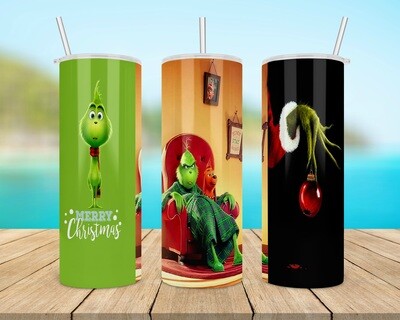 The Grinch Merry Christmas Tumbler