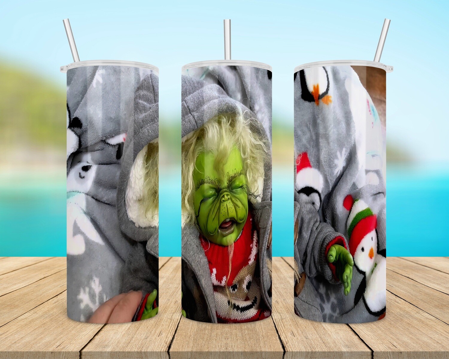 The Grinch Baby Tumbler