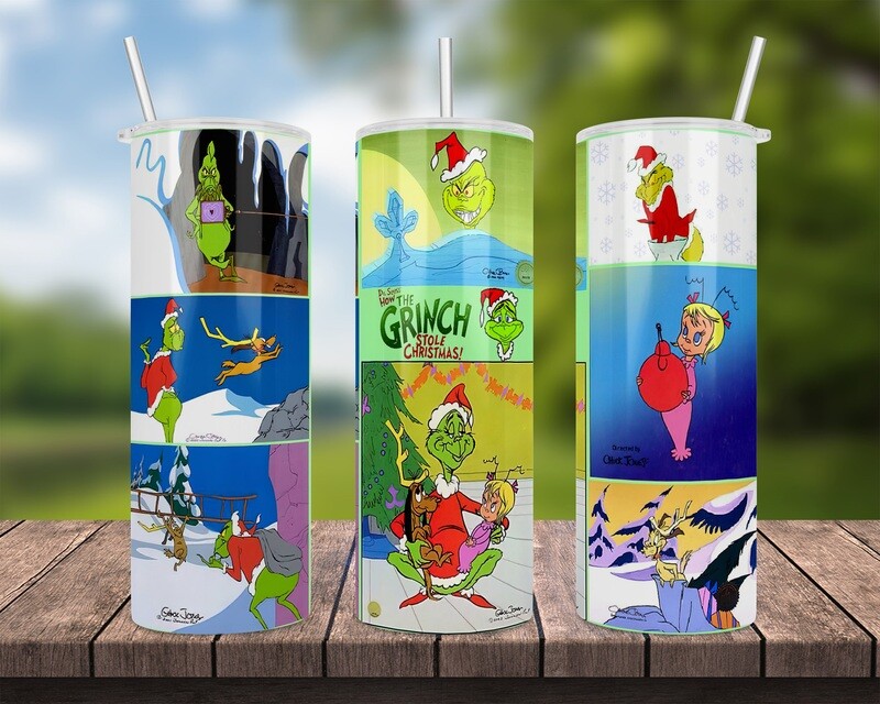 Dr. Seuss How The Grinch Stole Christmas Tumbler