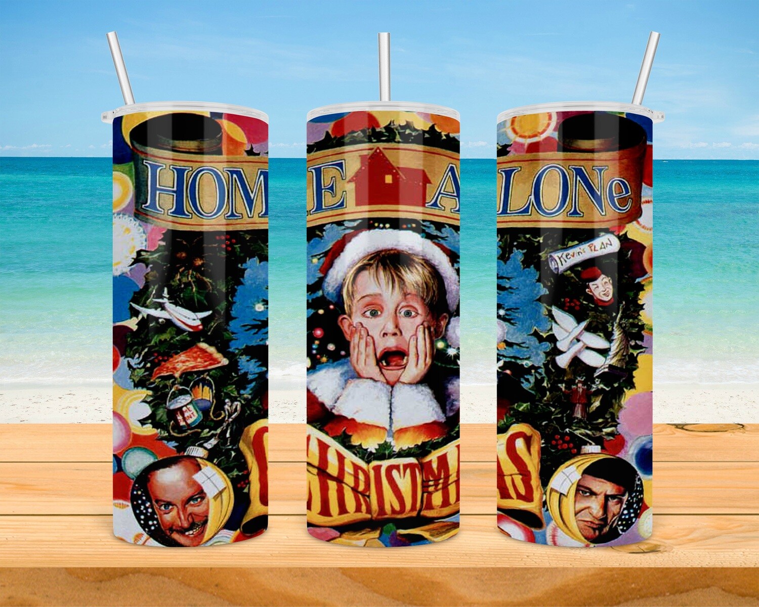 Home Alone Christmas Tumbler