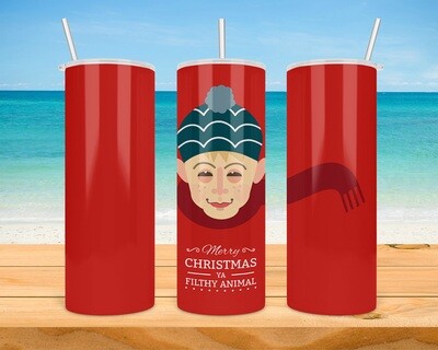 Home Alone Merry Christmas Ya Filthy Animal Tumbler