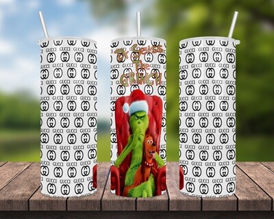 The Grinch Gucci Tumbler
