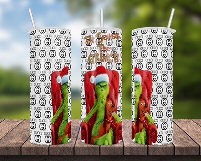 The Grinch Gucci Tumbler