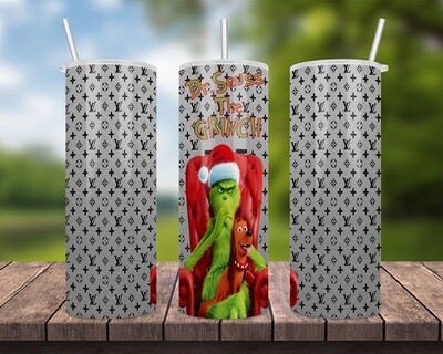 The Grinch Louis Vuitton Tumbler