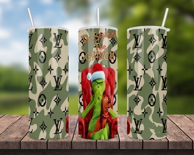 The Grinch Louis Vuitton Tumbler